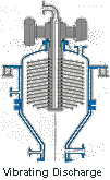 Vibrating discharge